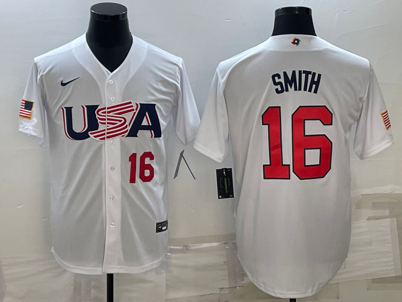 USA 2023 World Cup Baseball Jerseys 98