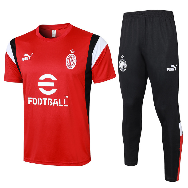 23-24 AC Milan Short Sleeve Training Suit Yupoo