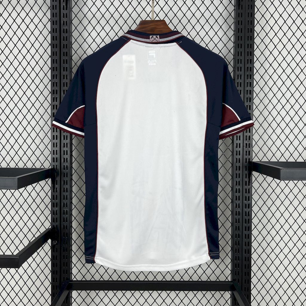 99-01 West Ham Away Retro Kit Vintage Shirt AAAAJersey Supplier Yupoo 2