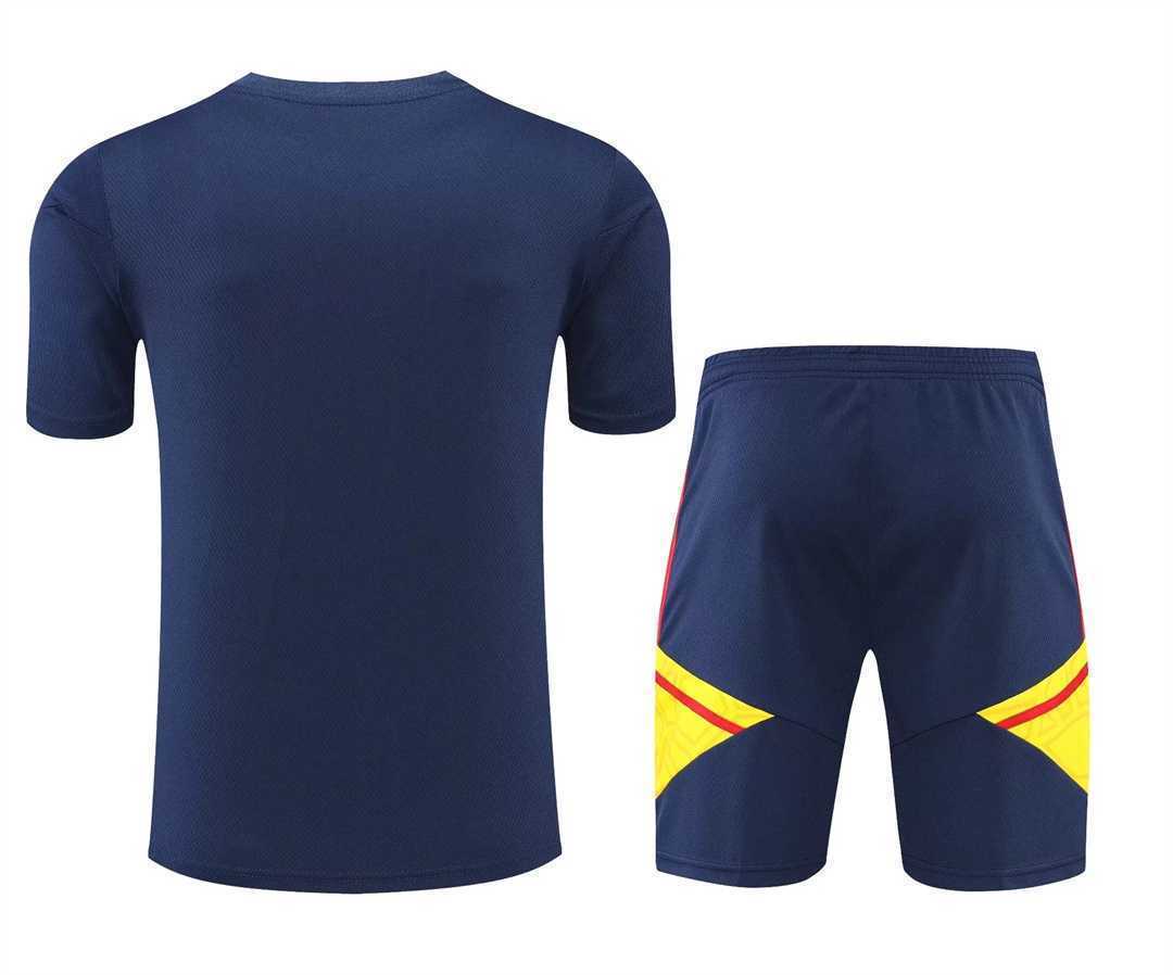 22-23 Arsenal Training Suit Short Sleeve Kit Royal Blue 17