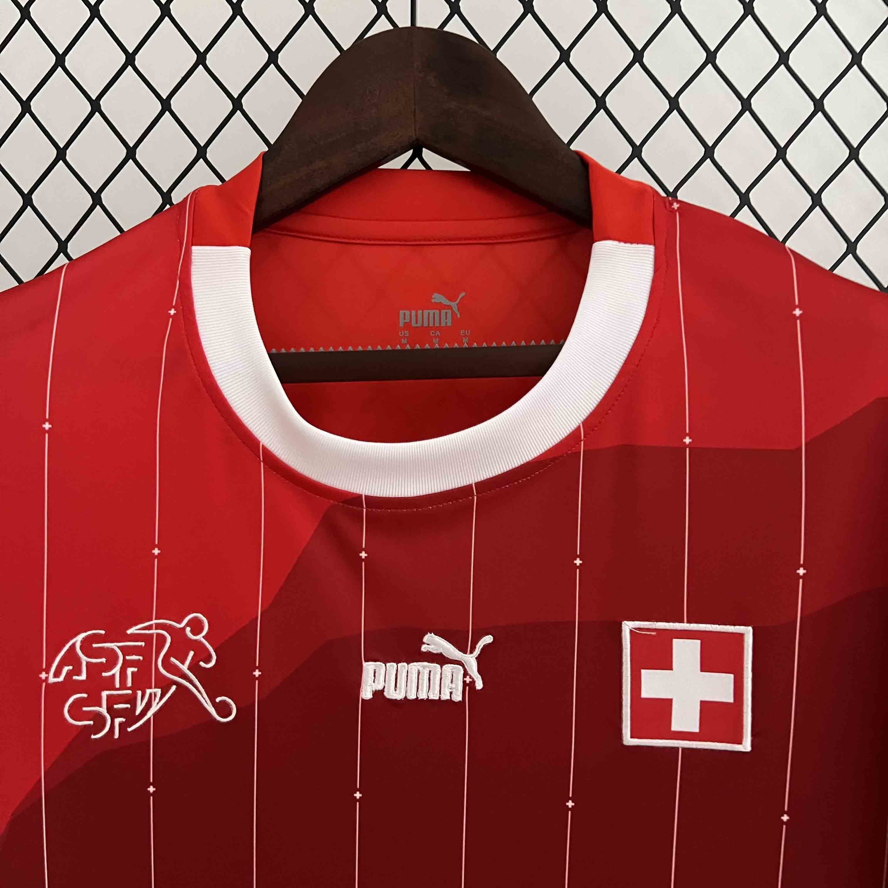 2023 Switzerland Home S-4XL Cheap Soccer Jerseys 5