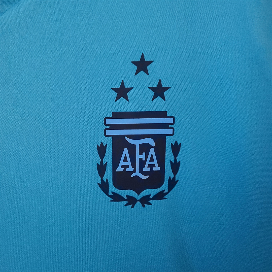 2022 Argentina Training Jersey Blue 7
