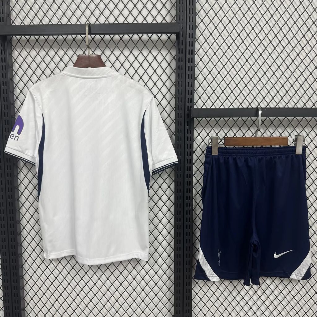 26-27 Tottenham Hotspur Home Kid Kits Youth Football Apparels AAAAJersey Supply Yupoo 4 3