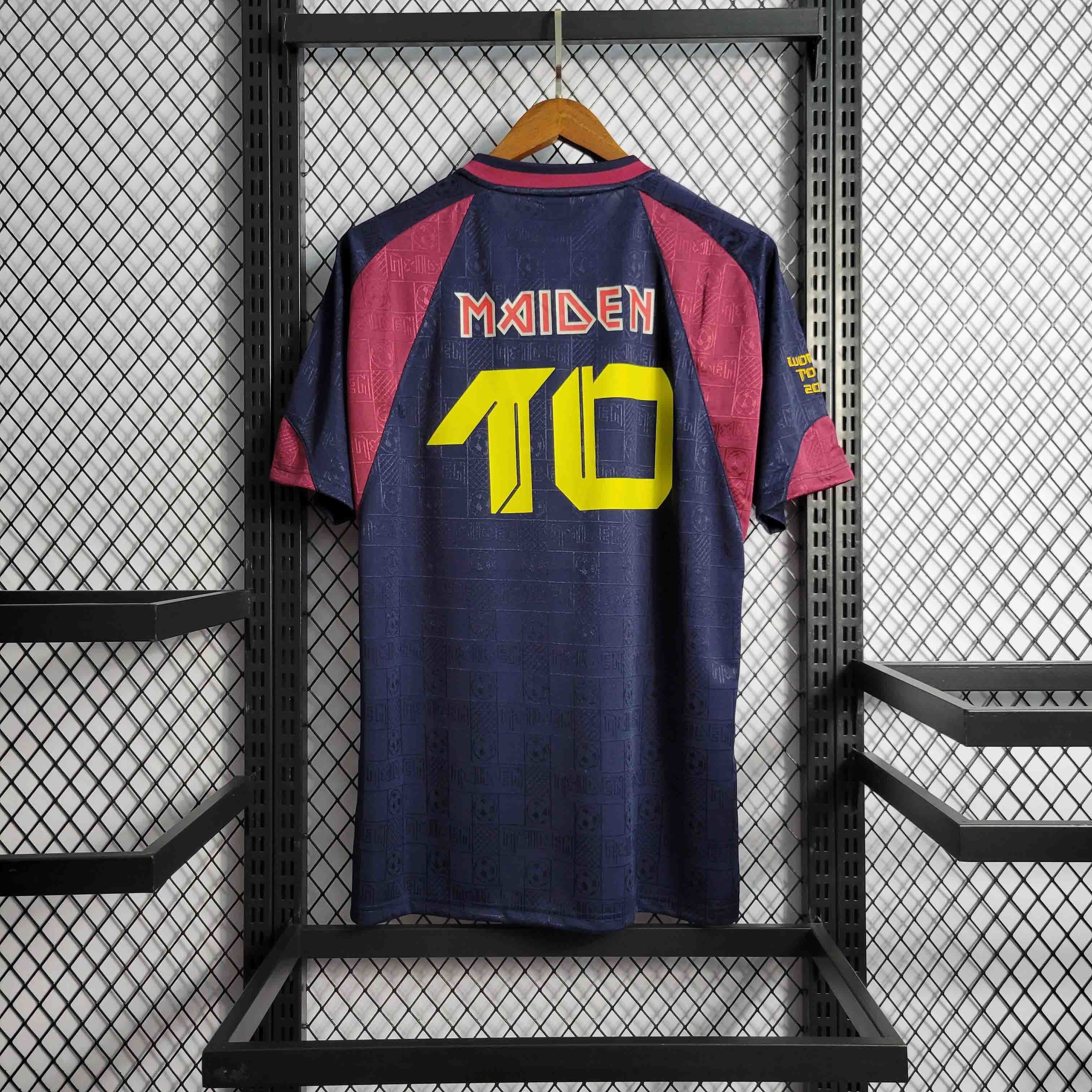 10-11 West Ham Iron Maiden Home Retro Kit Vintage Shirt Sport AAAAJersey Yupoo 3