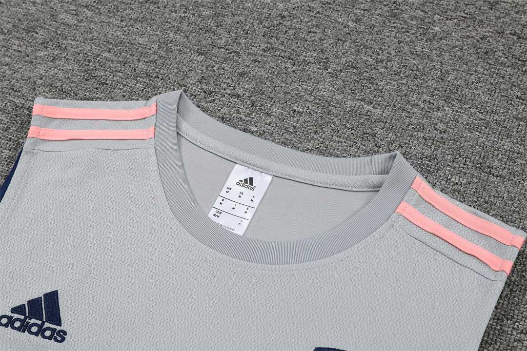 22-23 Arsenal vest training suit kit Grey 9