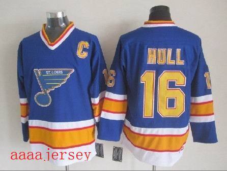 St. Louis Blues retro ice hockey jersey M-3XL 圣路易蓝调队复古冰球服 1
