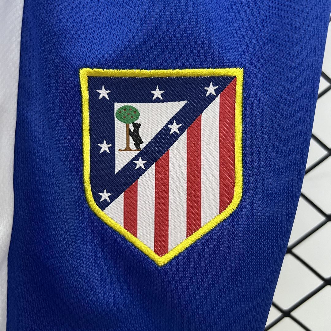 25-26 Atletico Madrid Home Kid Kits Youth Apparels AAAAJersey Dropship Yupoo 3