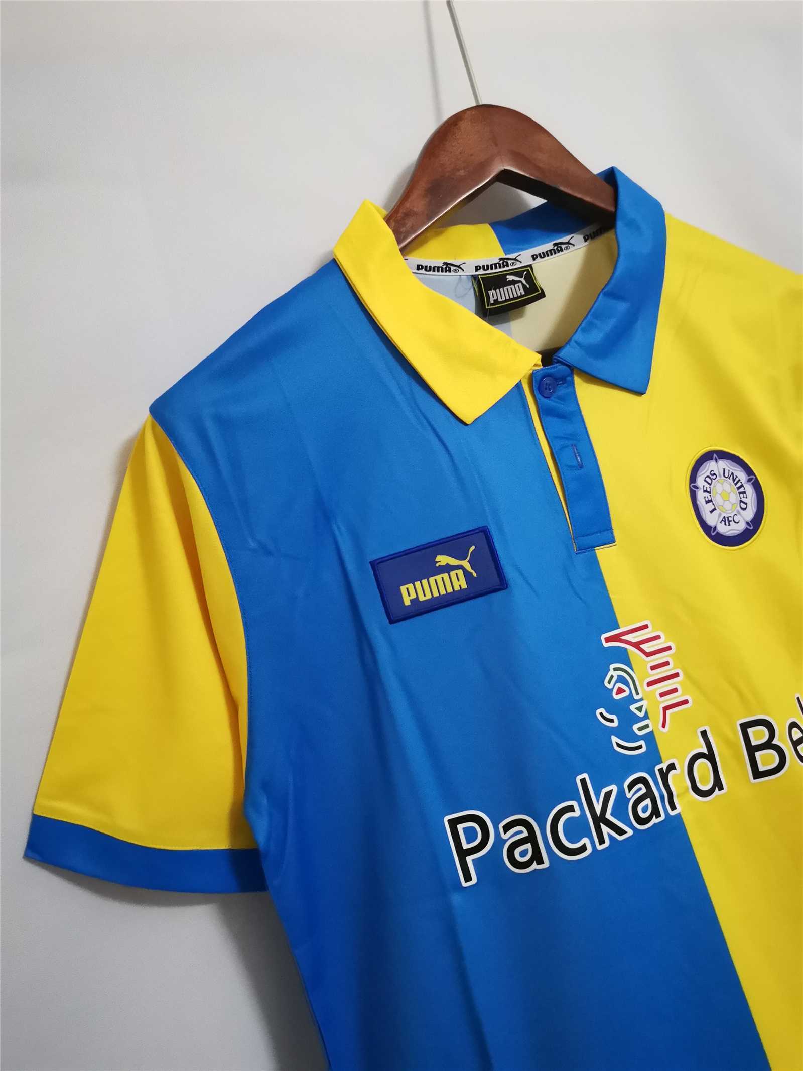 1998 Leeds United away blueyellow 9