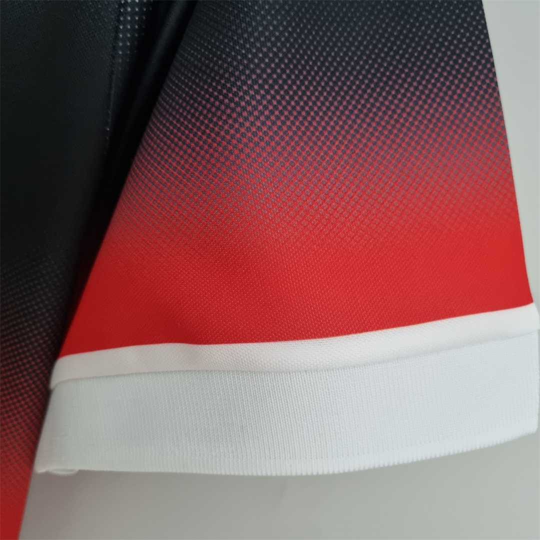 95-96 AC Milan training suit blackwhite 1
