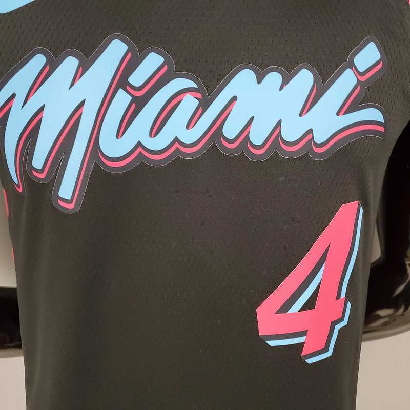 OLADIPO#4 Miami Heat V-neck black 3