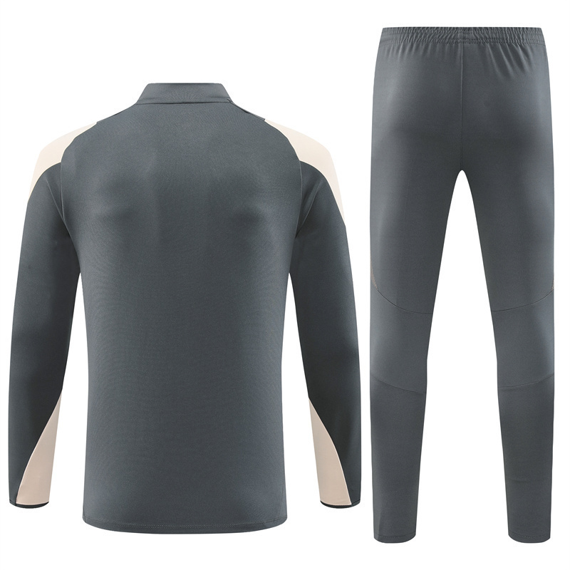 24-25 Real Madrid Long Sleeve Training Suit Football Shirts 3