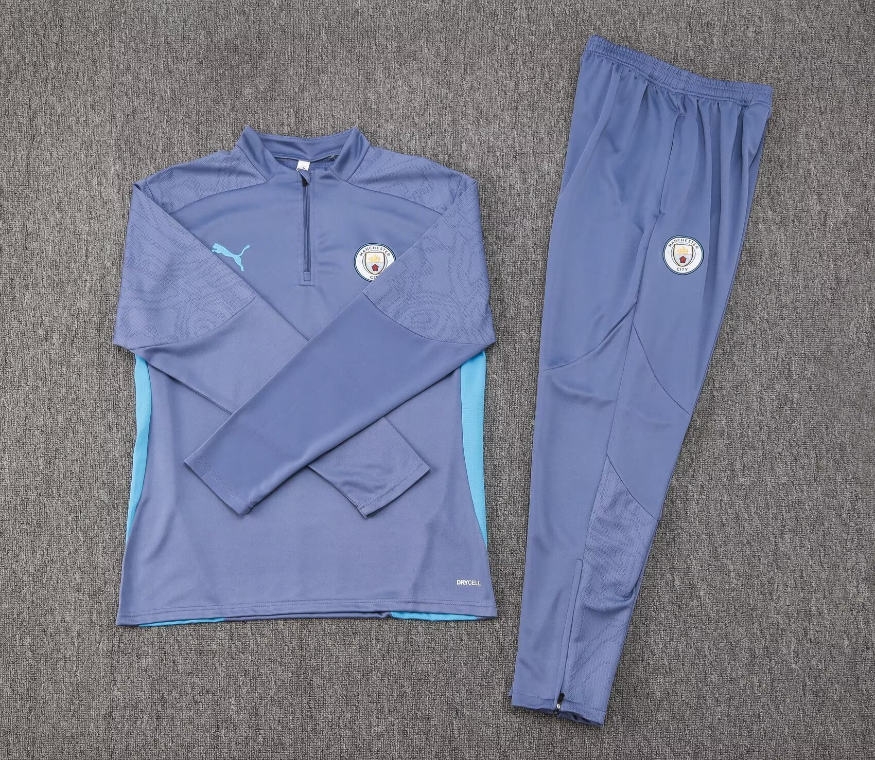24-25 Manchester City Long Sleeve Training Suit Football Shirts 2