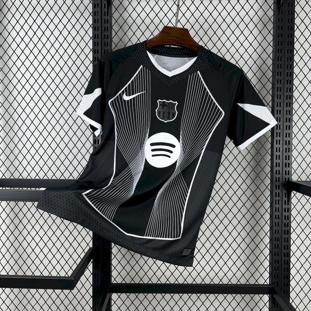 25-26 Barcelona Black Special Edition Shirt Football Apparels AAAAJersey Supply Yupoo