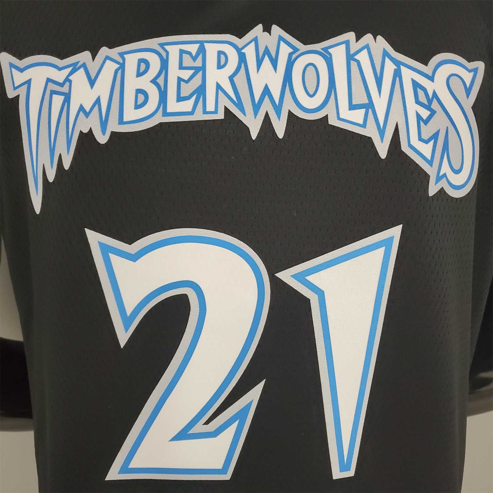 GARNETT#21 2018 Retro Timberwolves Black 7