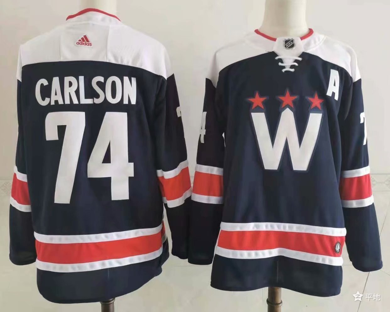 Washington Capitals ice hockey jersey M-3XL 华盛顿首都队冰球服 3