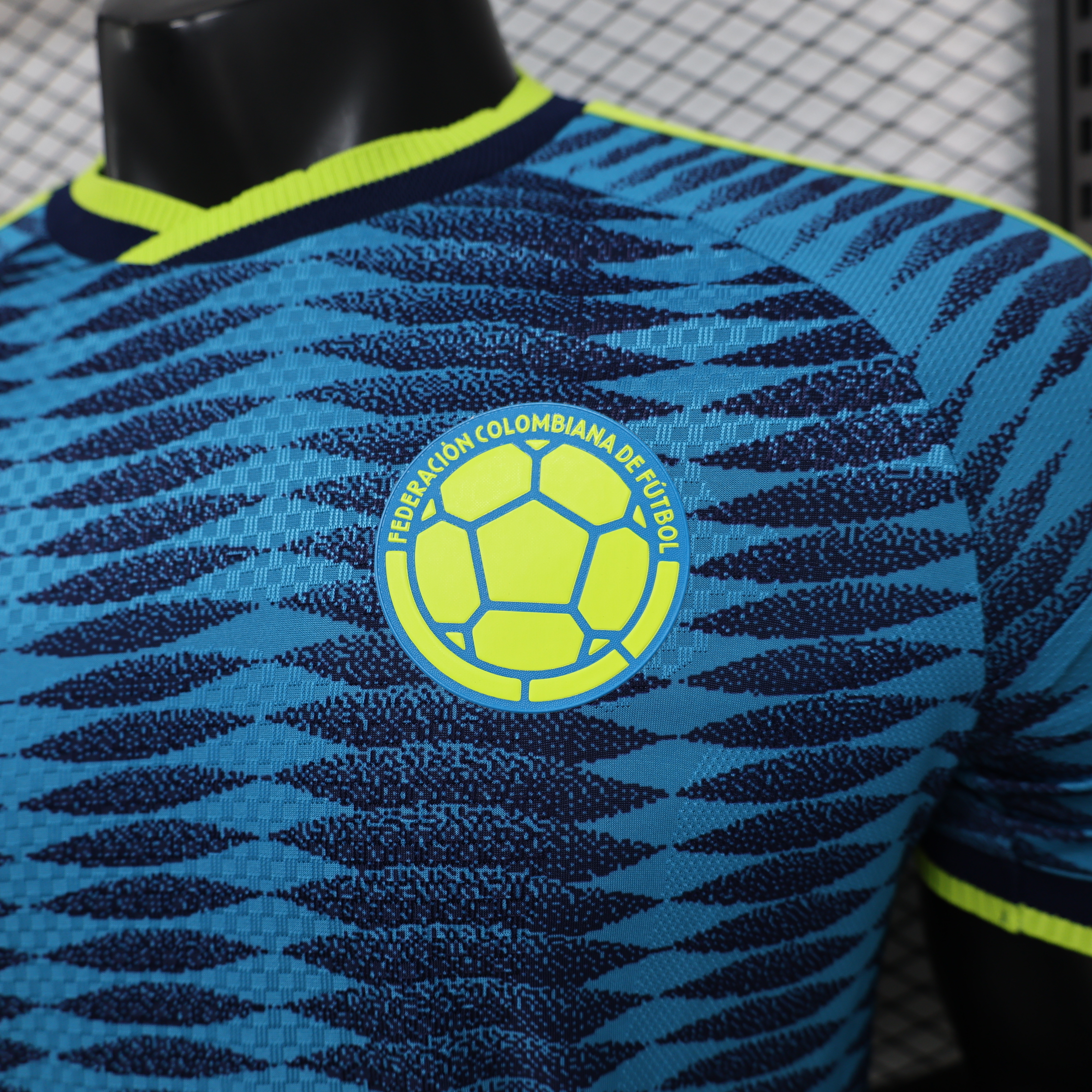 2026 World Cup Colombia away football jersey player version 8