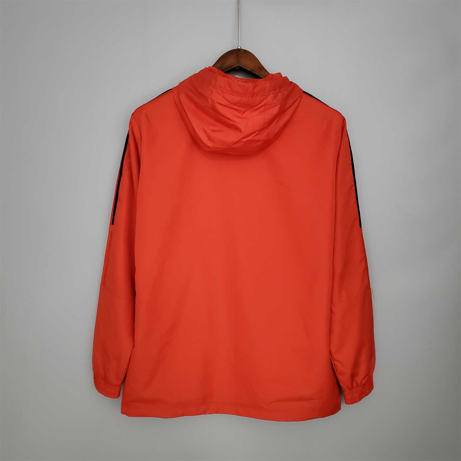 21-22 Bayern Red Windbreaker 8
