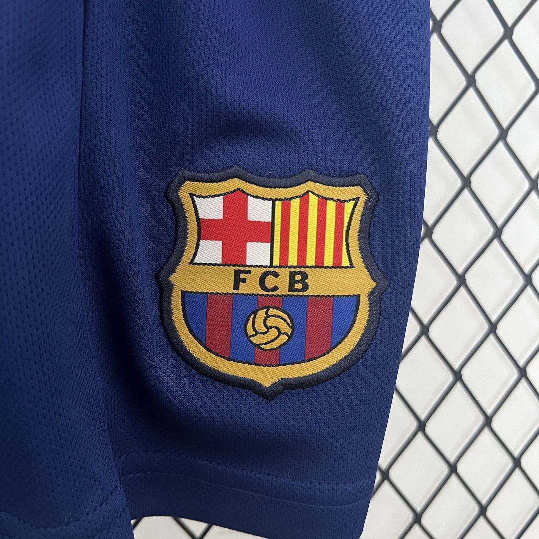 13-14 Barcelona Home Retro Kids Kits Children Shirt Cheap Jersey Yupoo 6