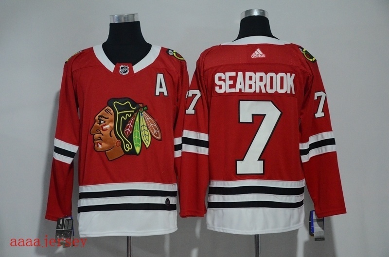 Chicago Blackhawks ice hockey jersey M-3XL 芝加哥黑鹰队冰球服 12