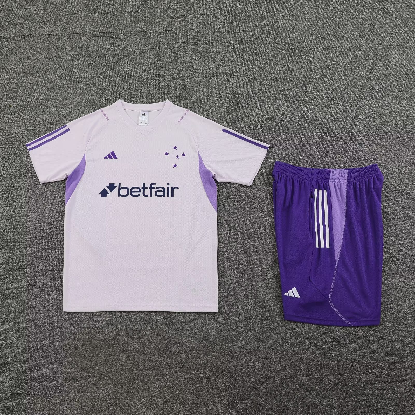 23-24 Cruzeiro Short Sleeve Training Suit Yupoo 1
