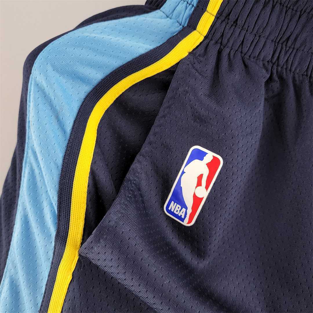 Memphis Grizzlies NBA Shorts Navy 8