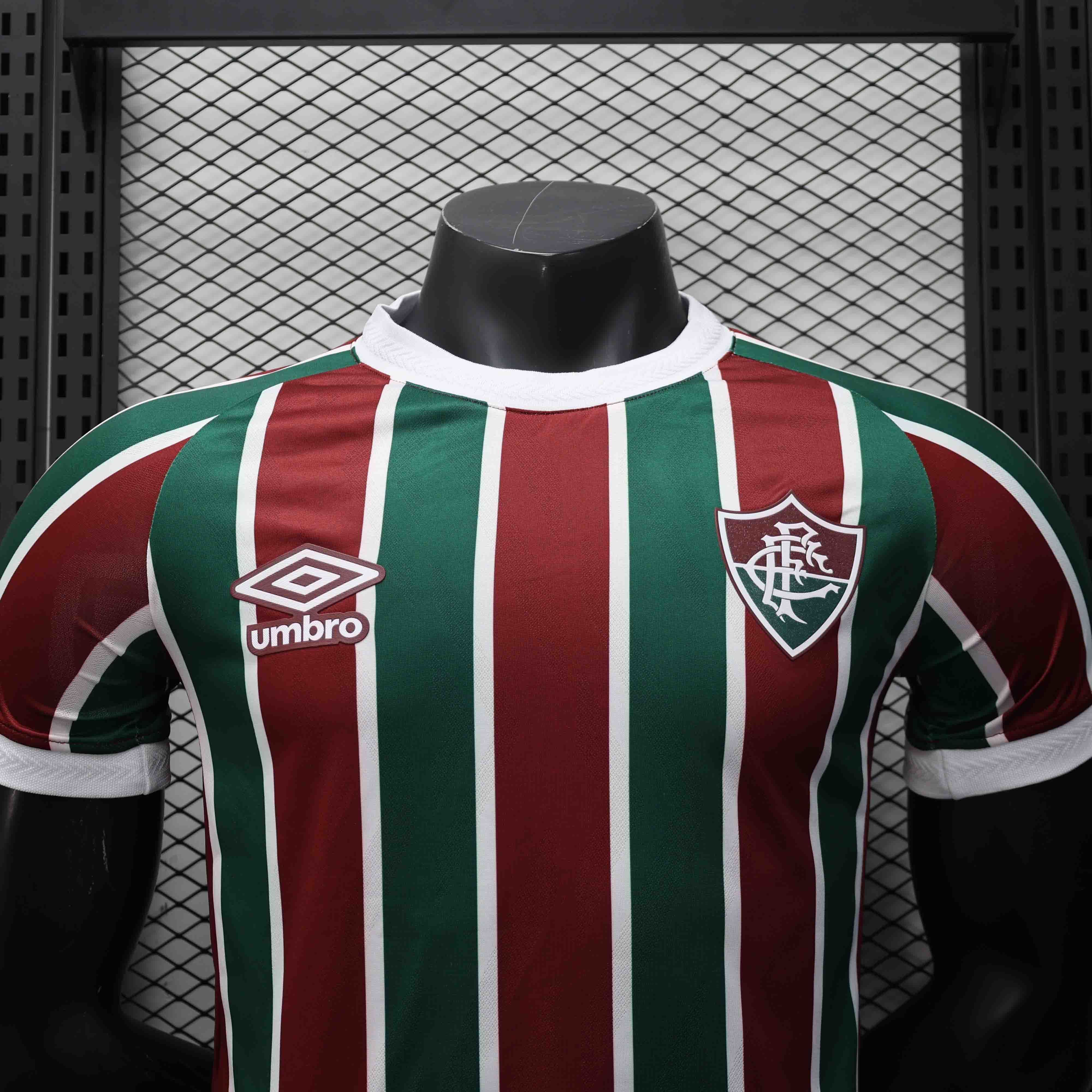 25-26 Fluminense Home Kit Player Version Shirt AAAAJersey Supply Yupoo 2