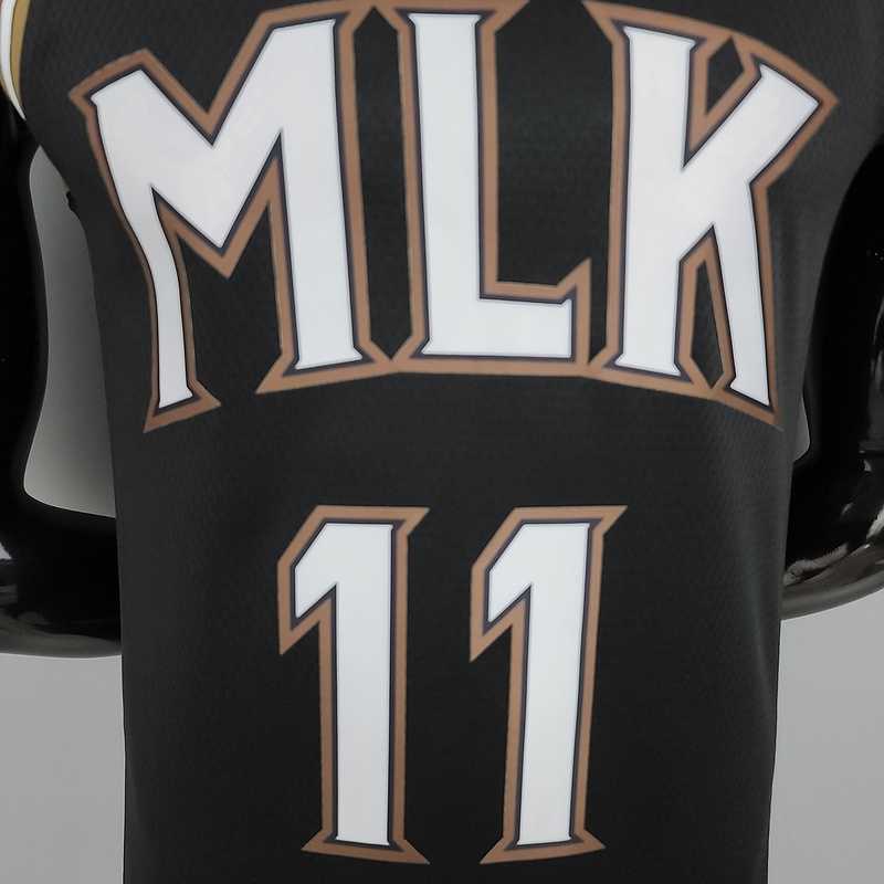 New Season Hawks YOUNG#11 City Edition Black 3