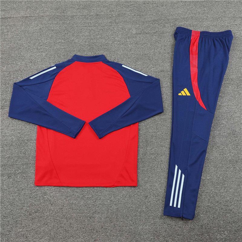2024 Spain Long Sleeve Training Suit Football Shirts 1
