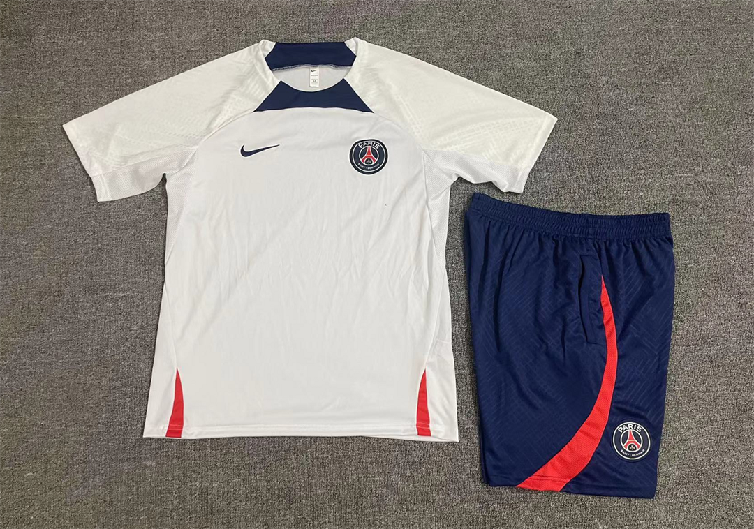 22-23 PSG Training Shirt White1684405103000 5