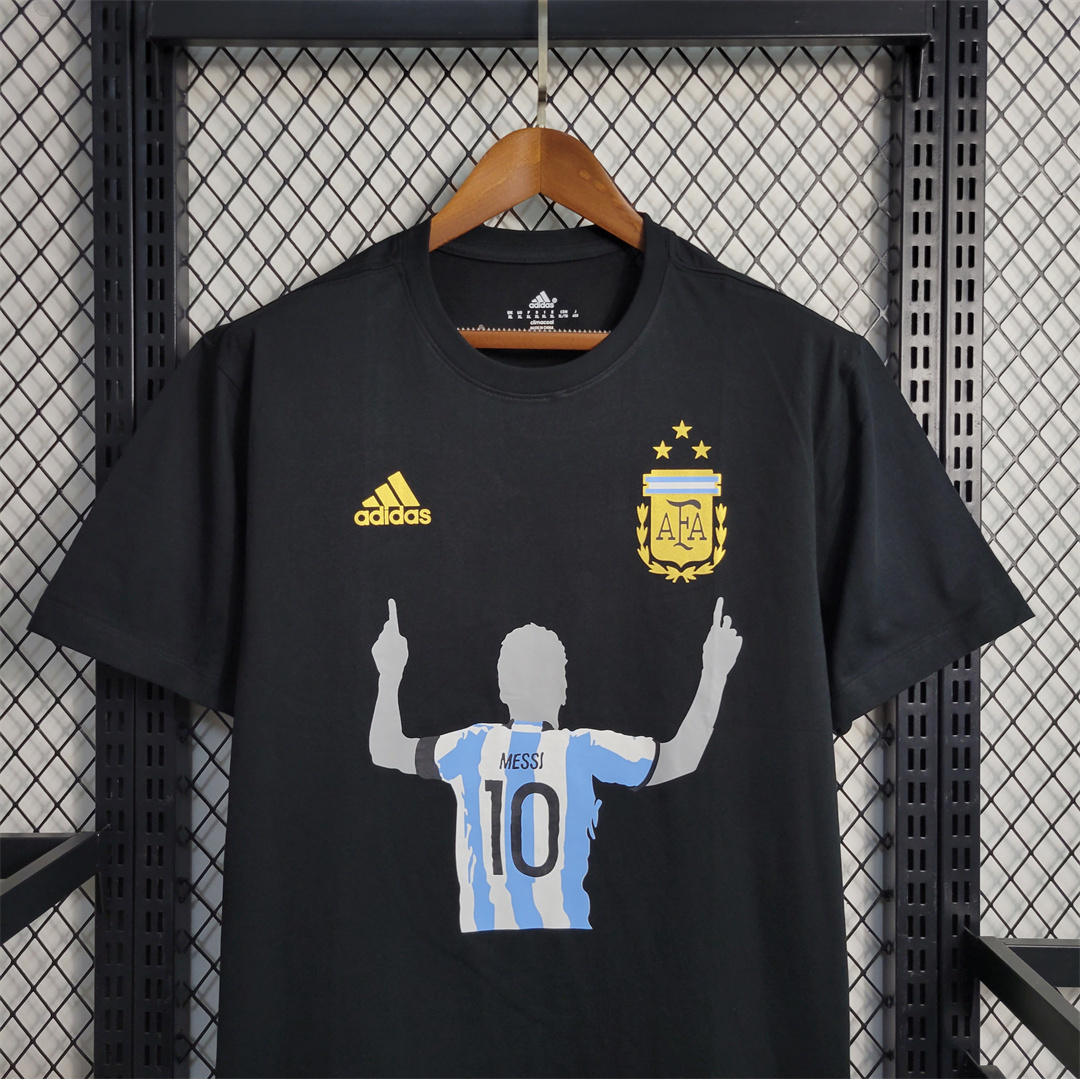 2023 Argentina black casual shirt-1 3