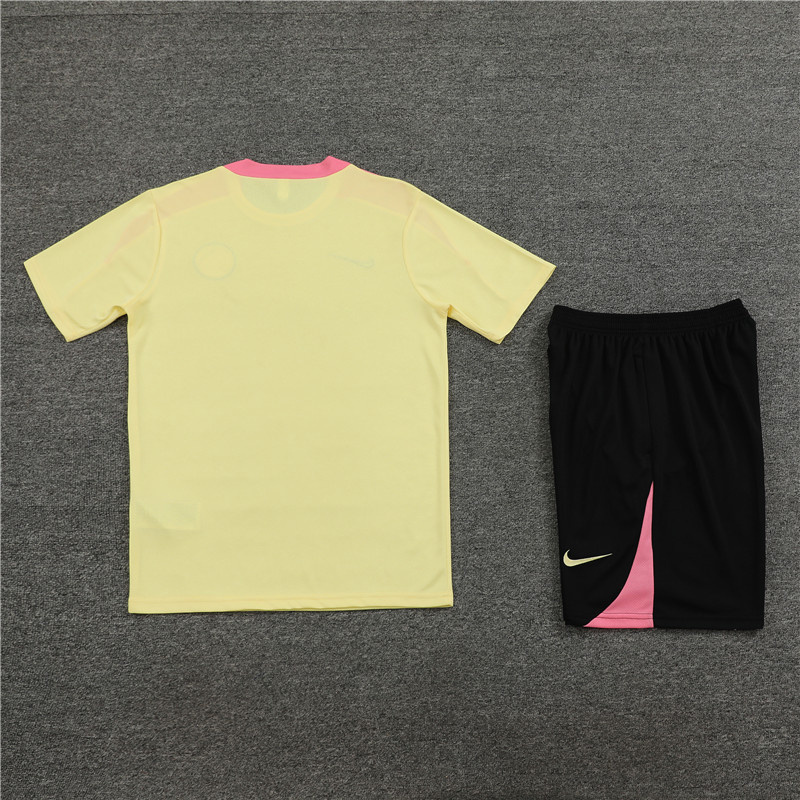 24-25 PSG Yellow Training Kits Football Replicas Yupoo 1