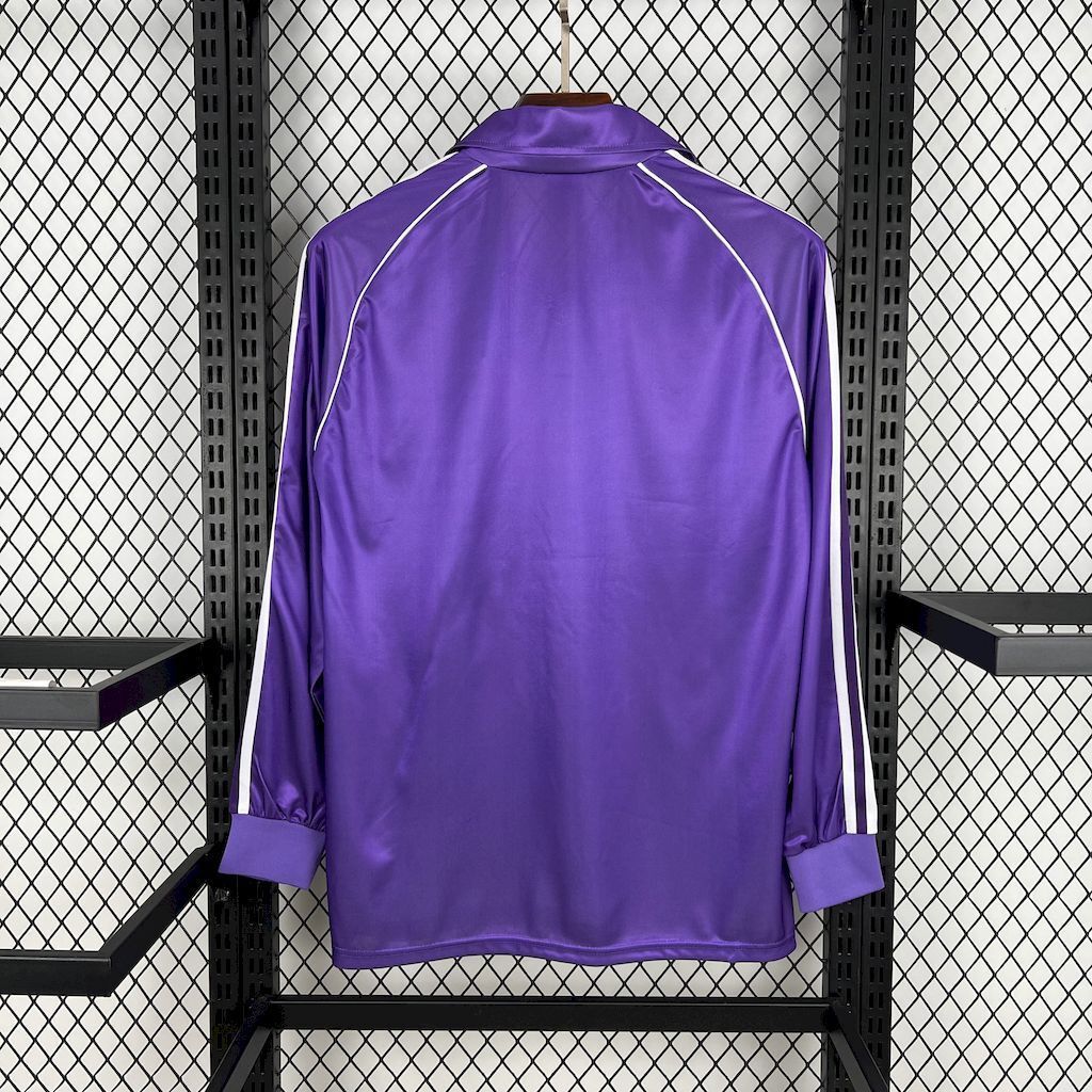 84-85 Real Madrid Third Retro Kit Long Sleeve Vintage Shirt AAAAJersey Supply Yupoo 2