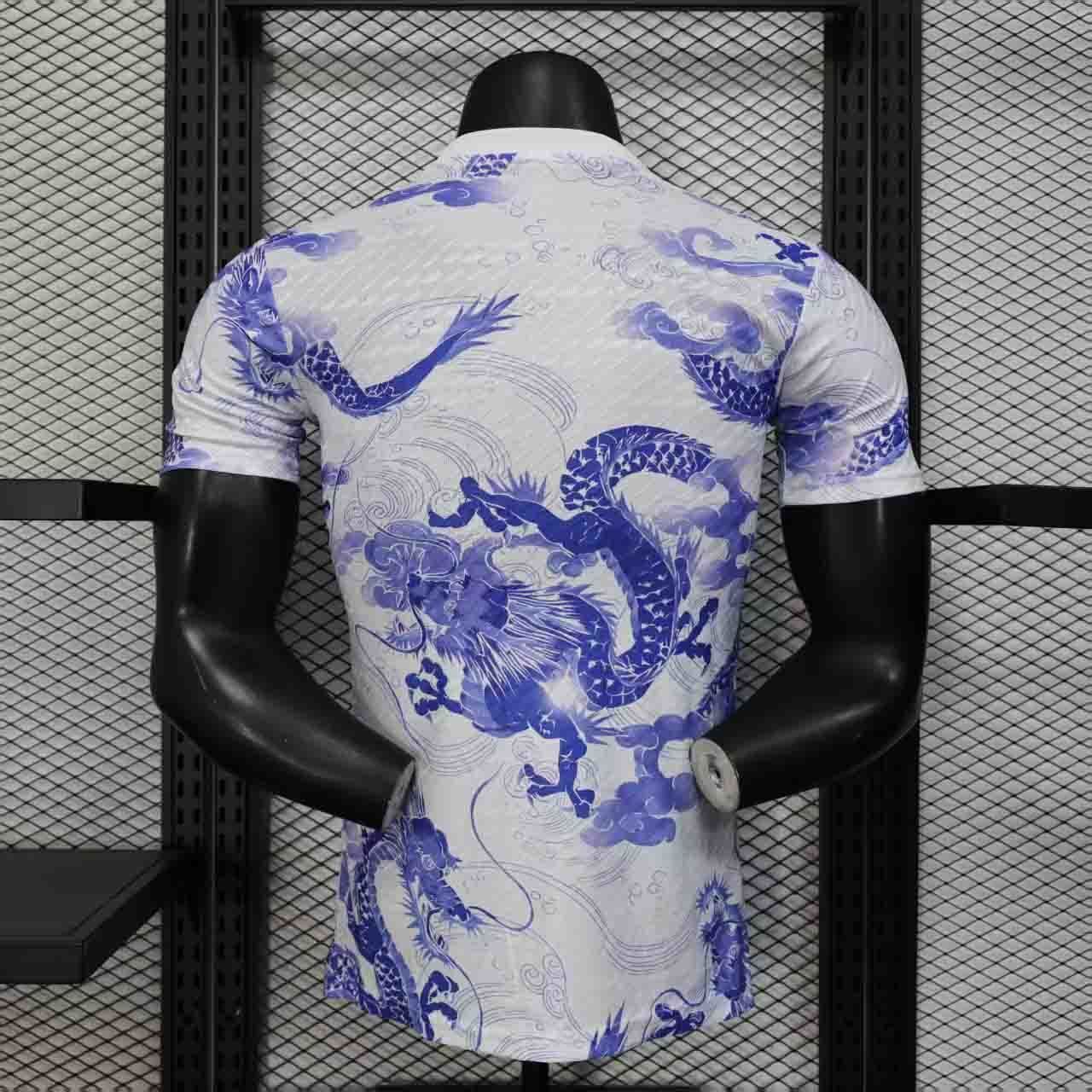 25-26 Real Madrid White Purple Dragon Special Edition Player Version Shirt AAAAJersey Supply Yu 2