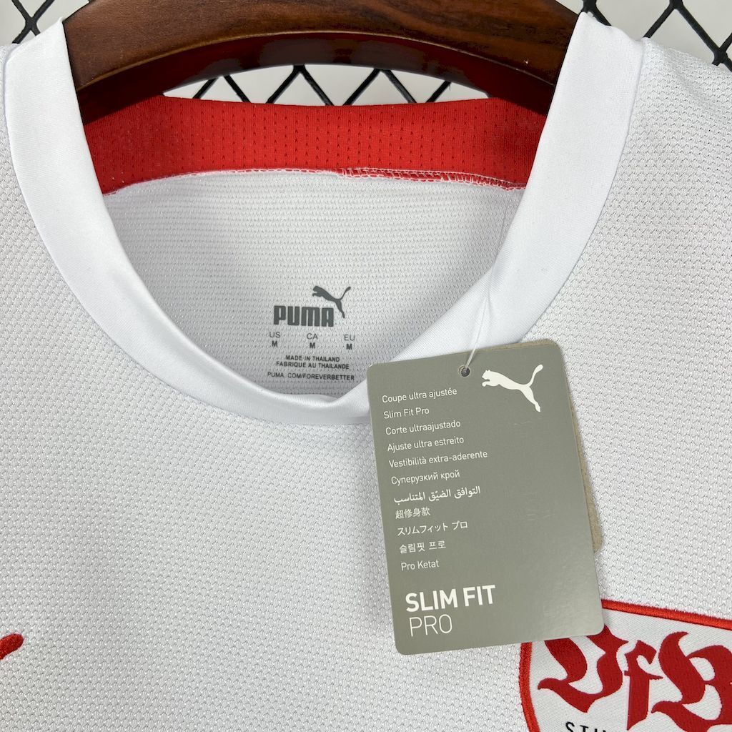 06-07 Stuttgart Home Retro Kit Vintage Shirt Soccer AAAAJersey Yupoo 2