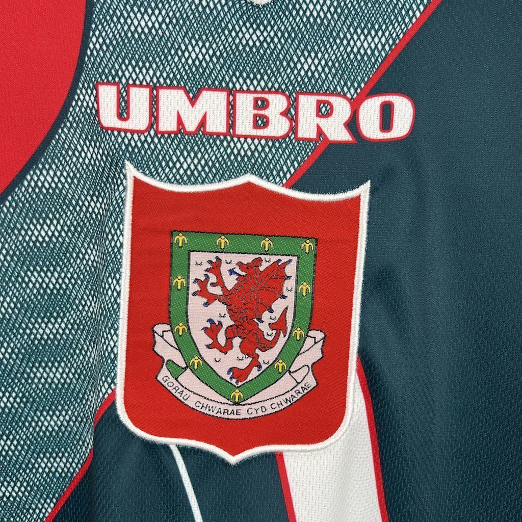 94-95 Wales Away Retro Kit Vintage Shirt AAAAJersey Supplier Yupoo 2