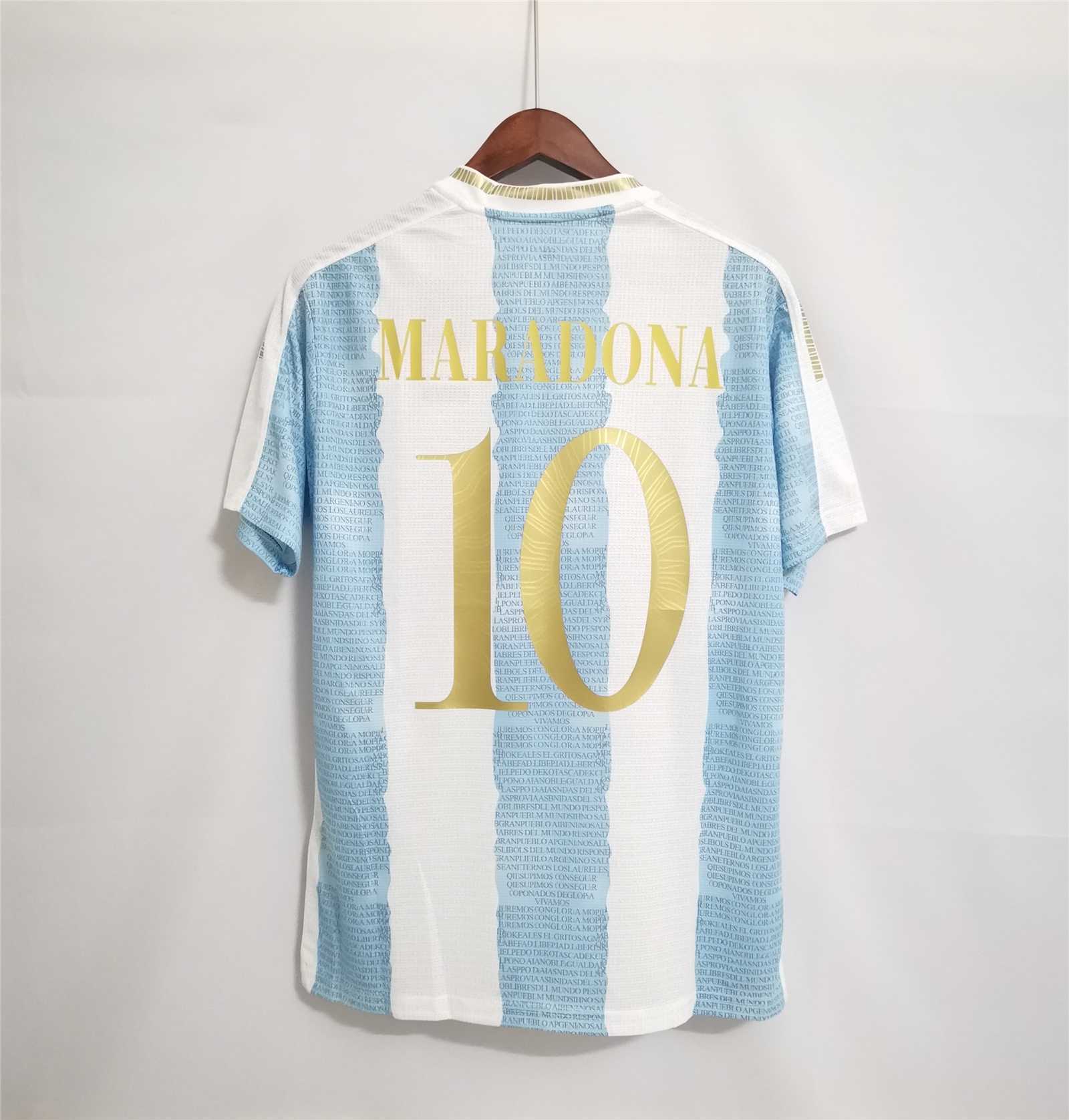 2021 Argentina Commemorative Edition White Blue 12