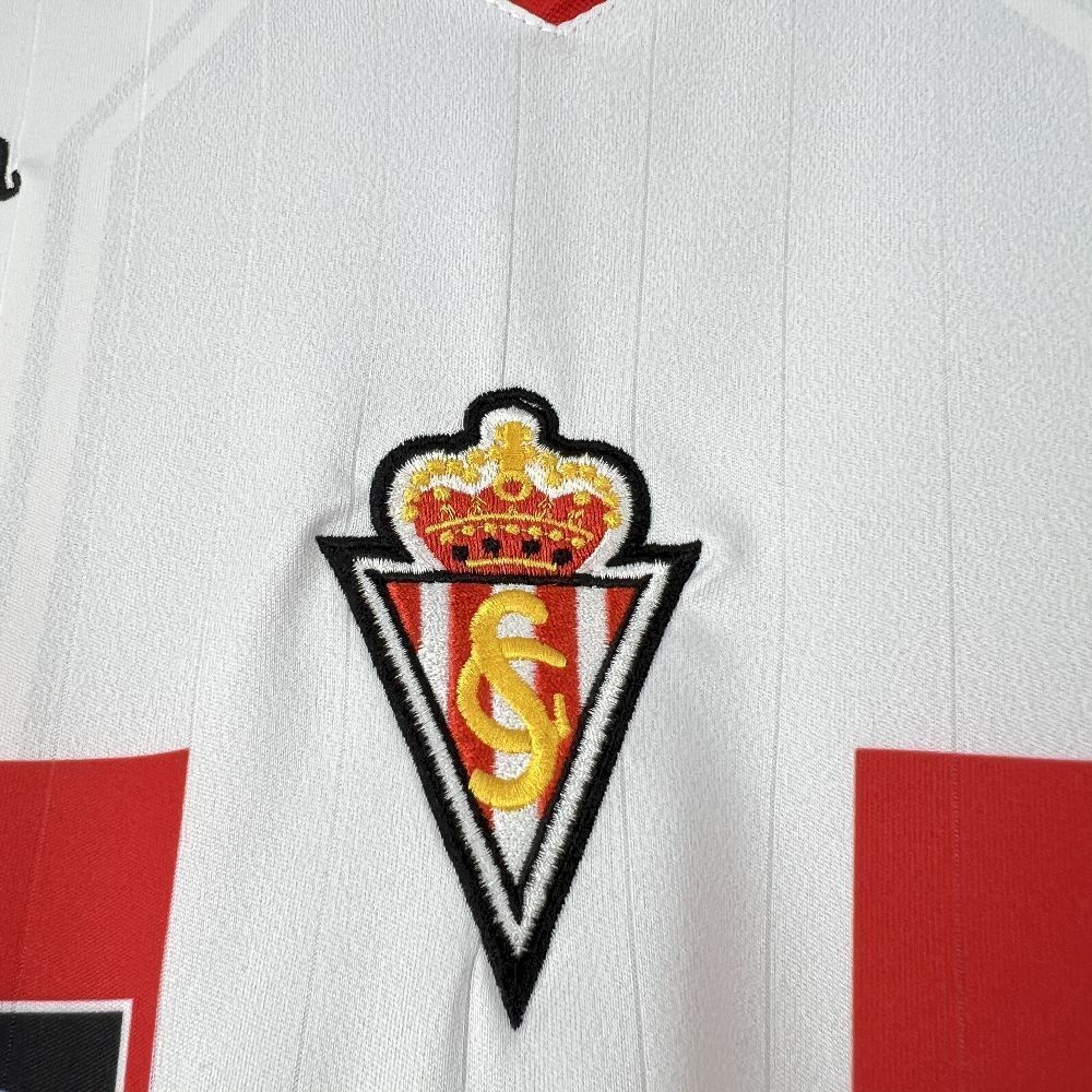 1996-97 Sporting de Gijón Away Retro Kit Vintage Shirt Football Uniforms AAAAJersey Supplier Yu 1