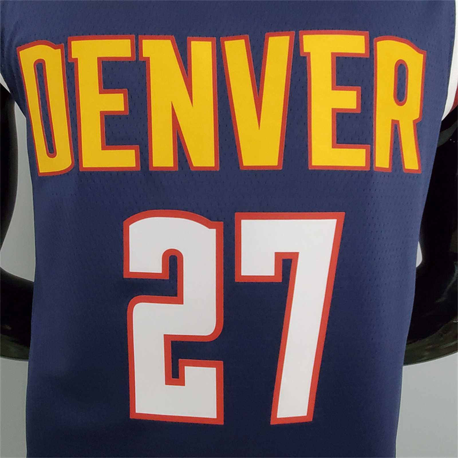Nuggets Murray #27 Navy Blue 2
