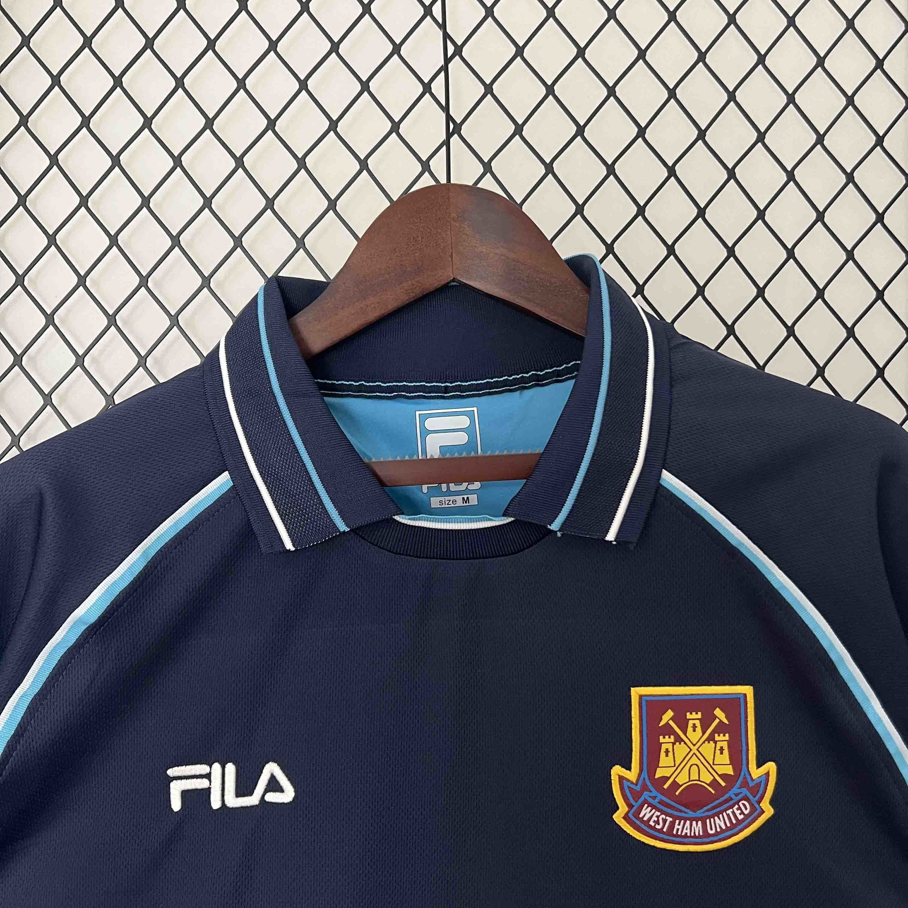 99-01 West Ham United Third Retro Kit Jersey Supplier Yupoo 2