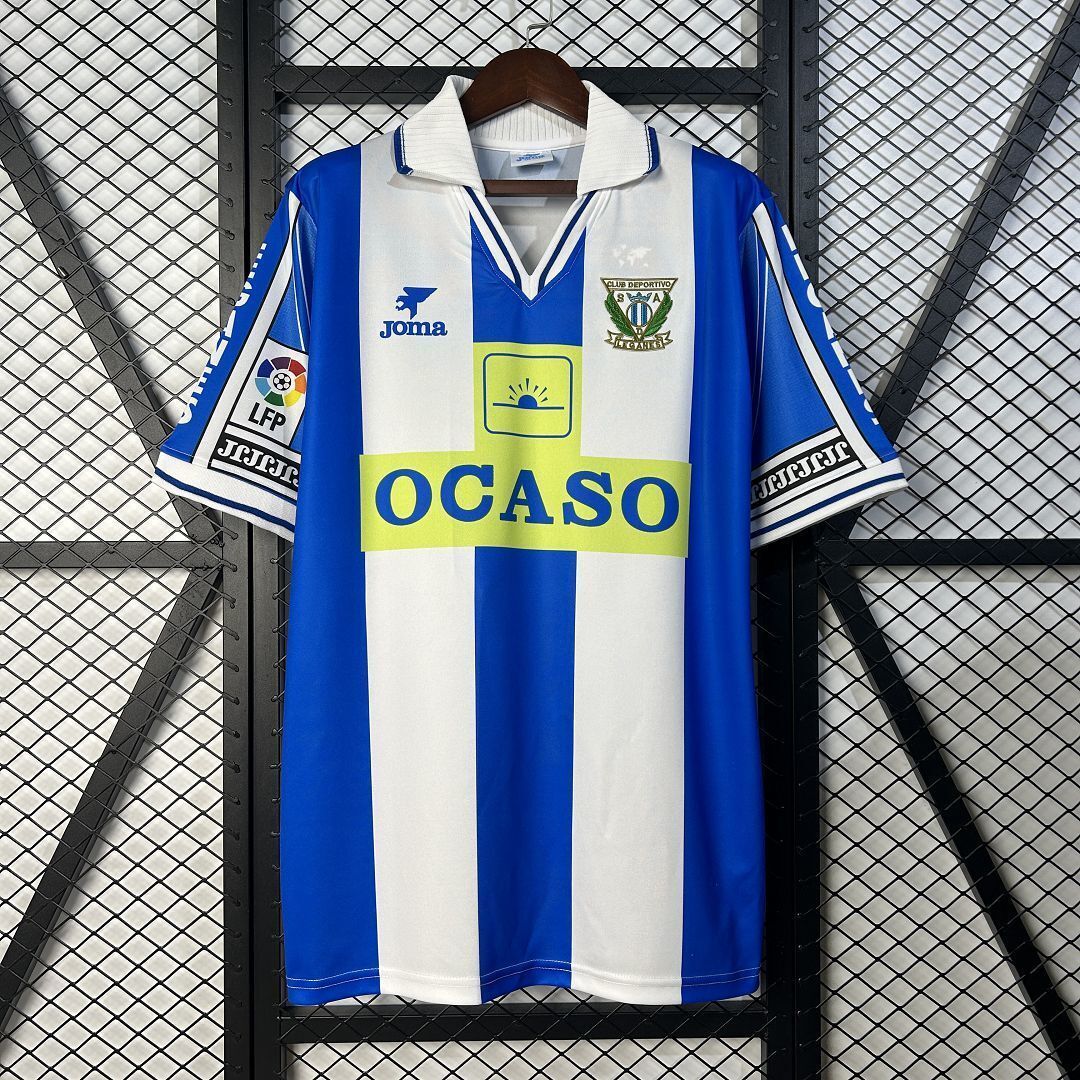 98-00 Leganes Home Retro Kit Vintage Shirt Soccer AAAAJersey Yupoo