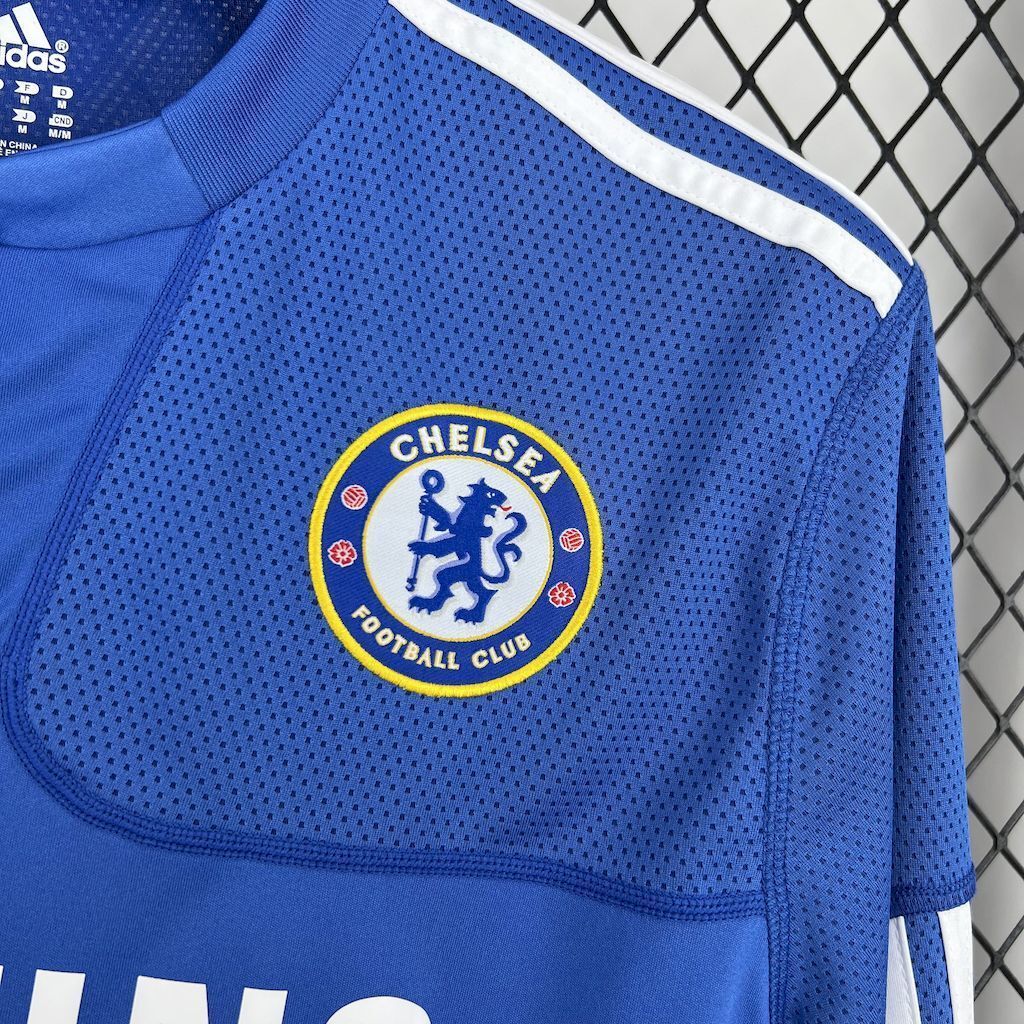 09-10 Chelsea Home Retro Long Sleeve Vintage Shirt AAAAJersey Dropship Yupoo 1