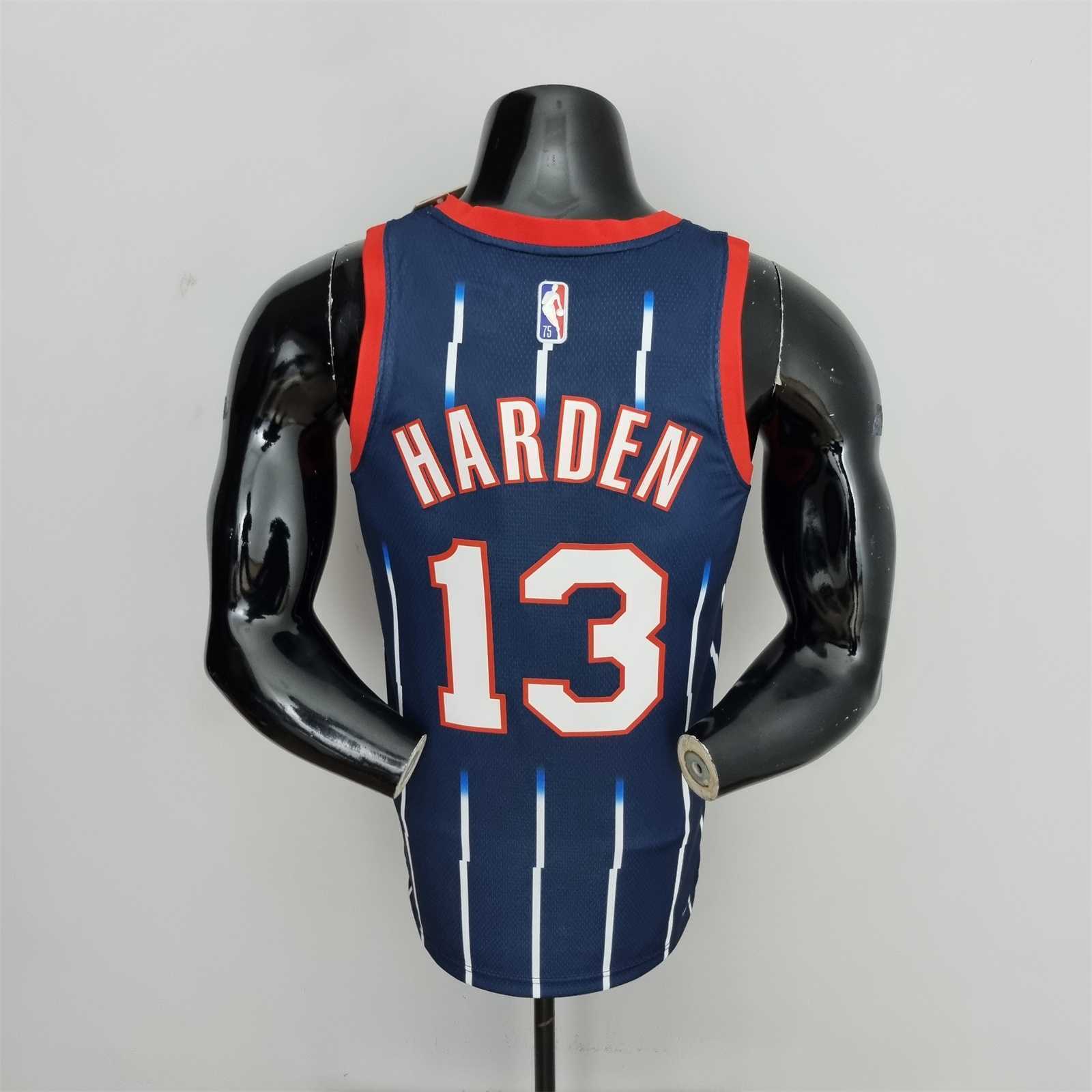 2022 Houston Rockets Harden #13 City Edition NBA Jersey 7