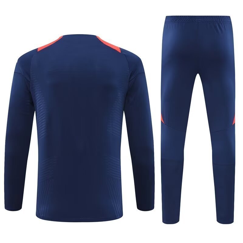24-25 Manchester United Long Sleeve Training Suit Football Shirts 1
