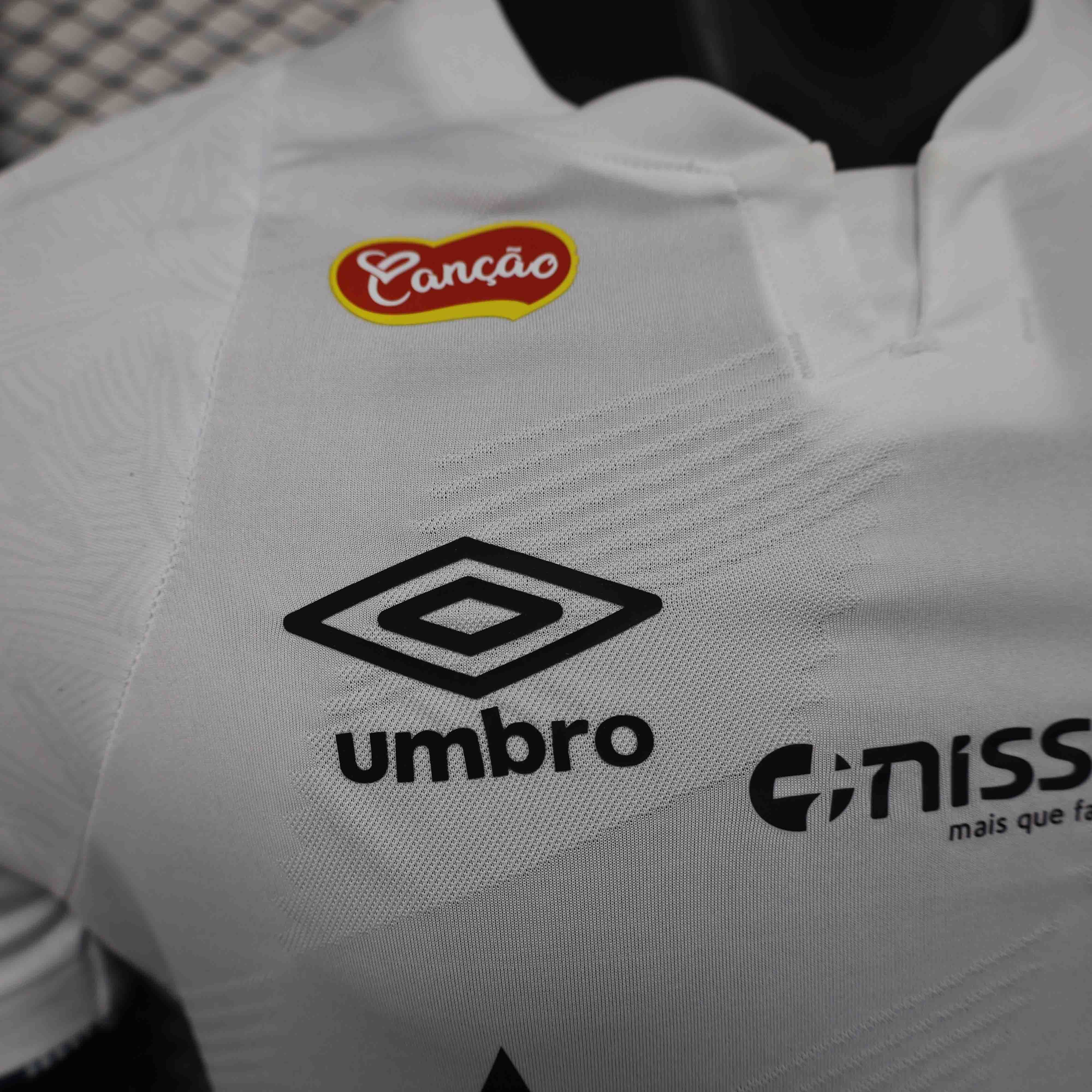 24-25 Santos Home All Sponsor Kit Player Version Shirt AAAAJersey Supplier Yupoo 1