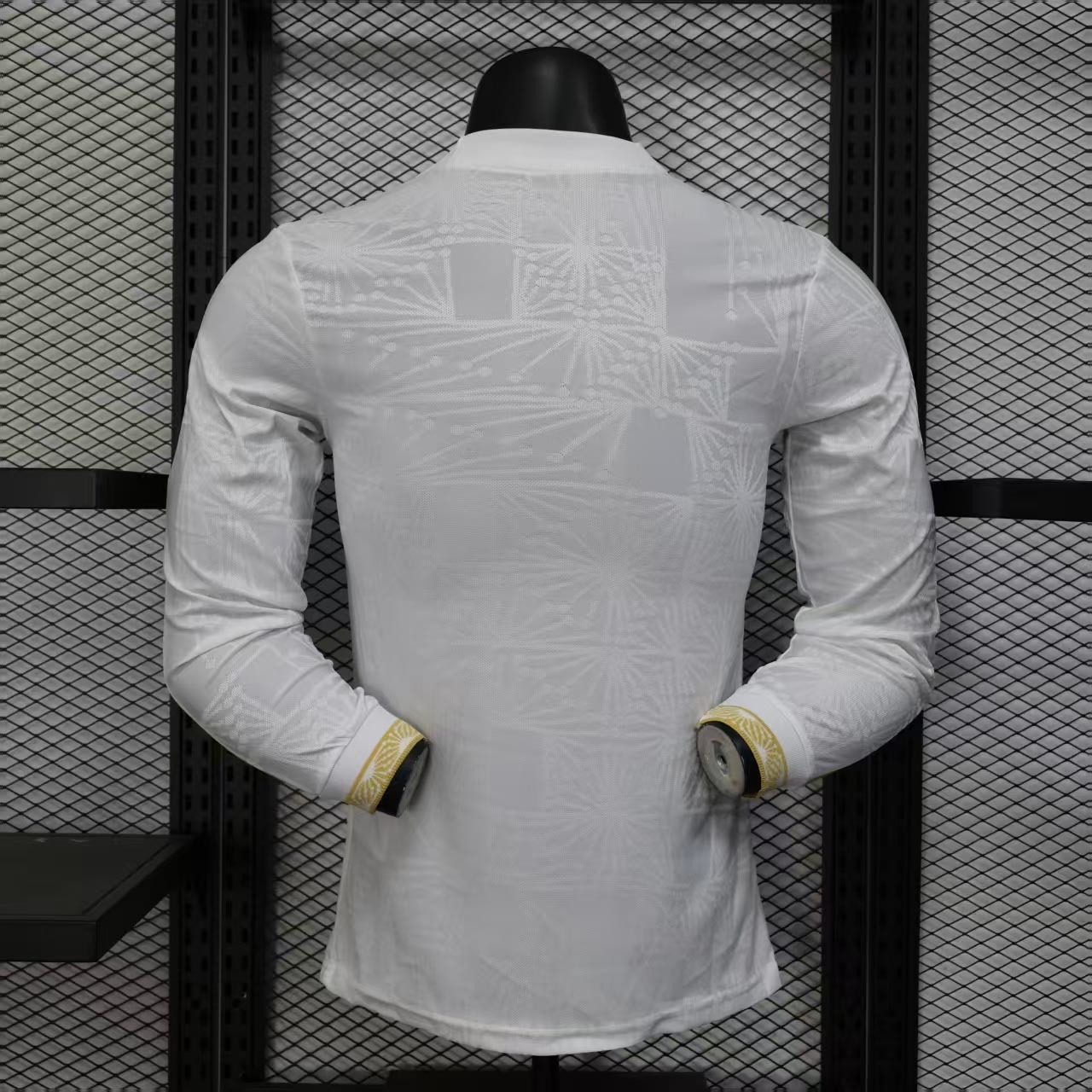 2025 Mexico Gold Cup White Long Sleeve Kit Player Version Shirt AAAAJersey Yupoo 1