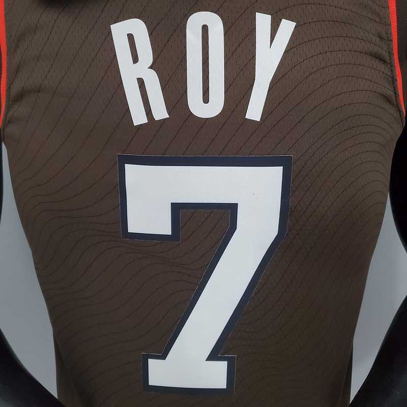 2021 ROY#7 Trail Blazers City Edition Brown 1