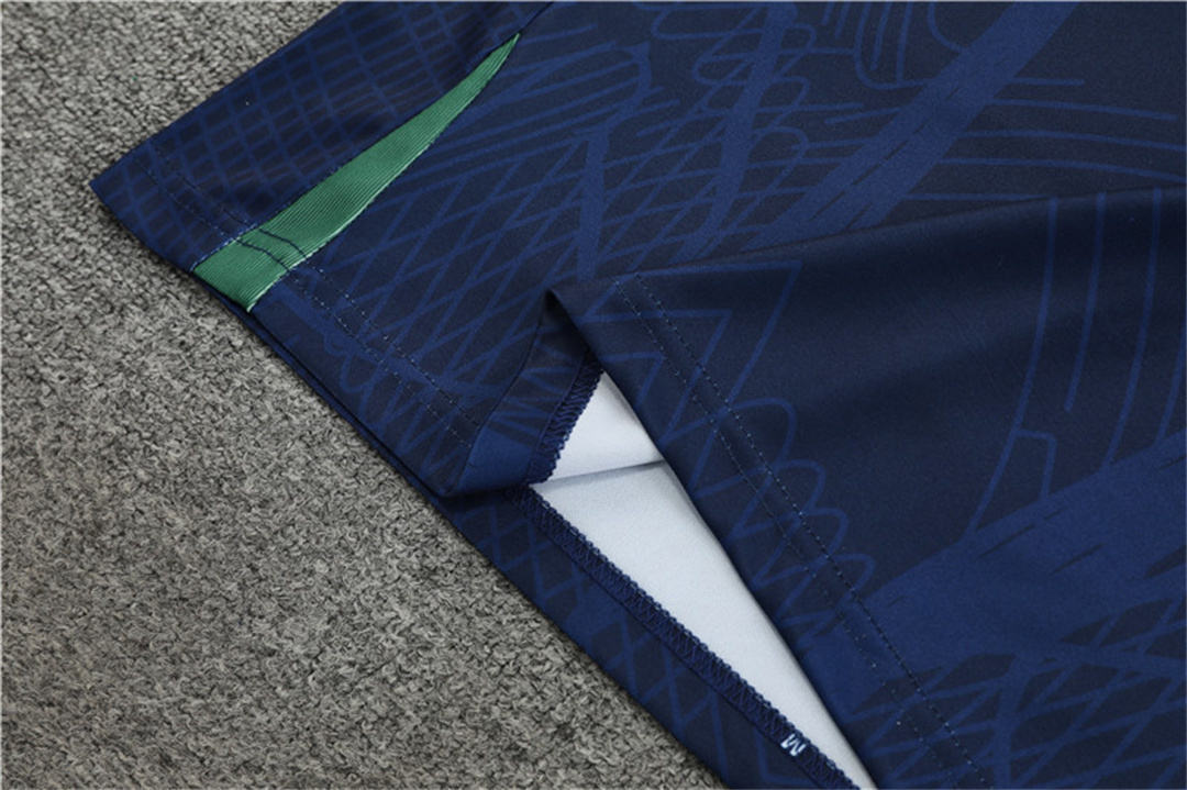 2022 Portugal Training Jersey Royal Blue 9