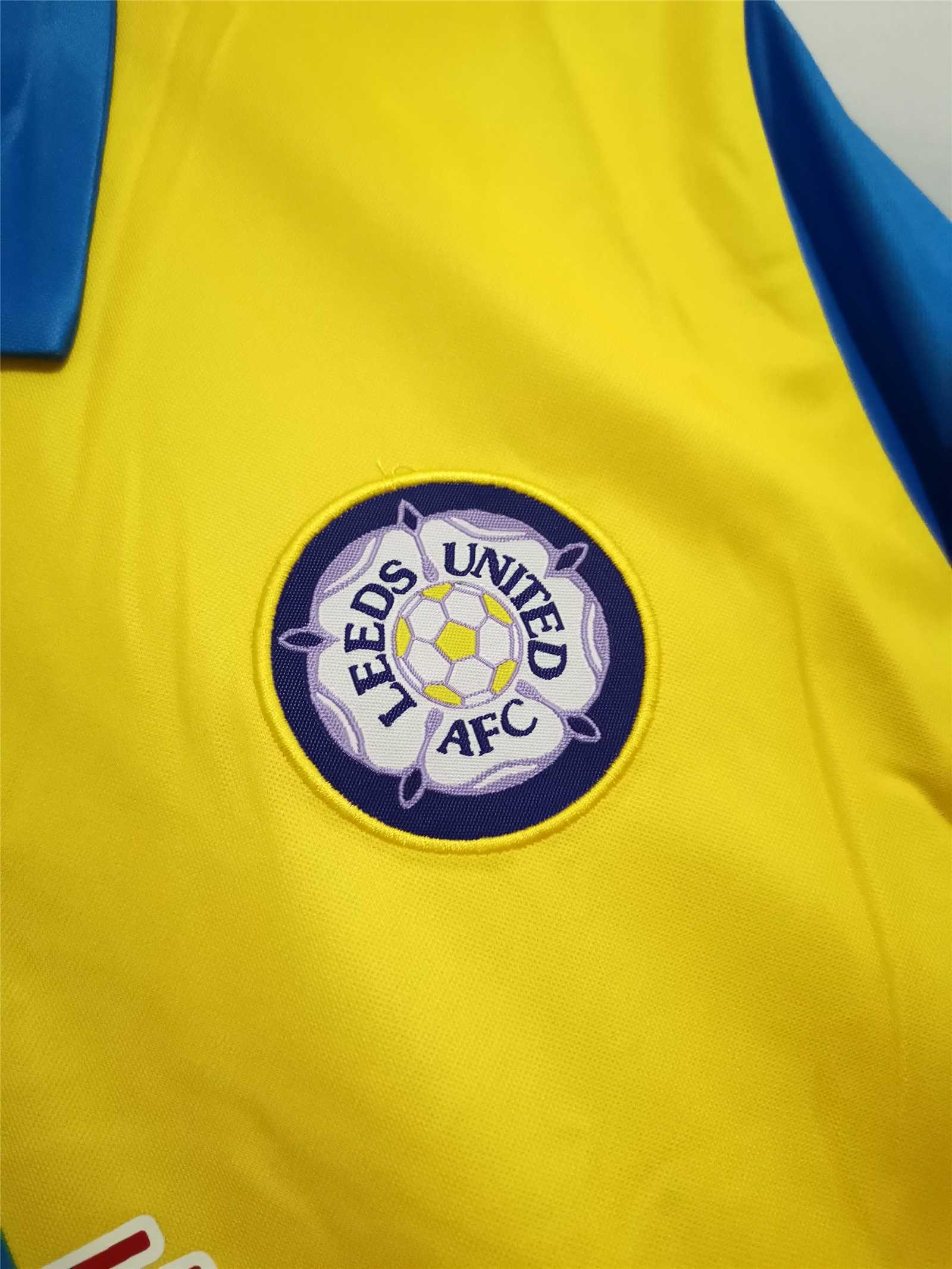 1998 Leeds United away blueyellow 1