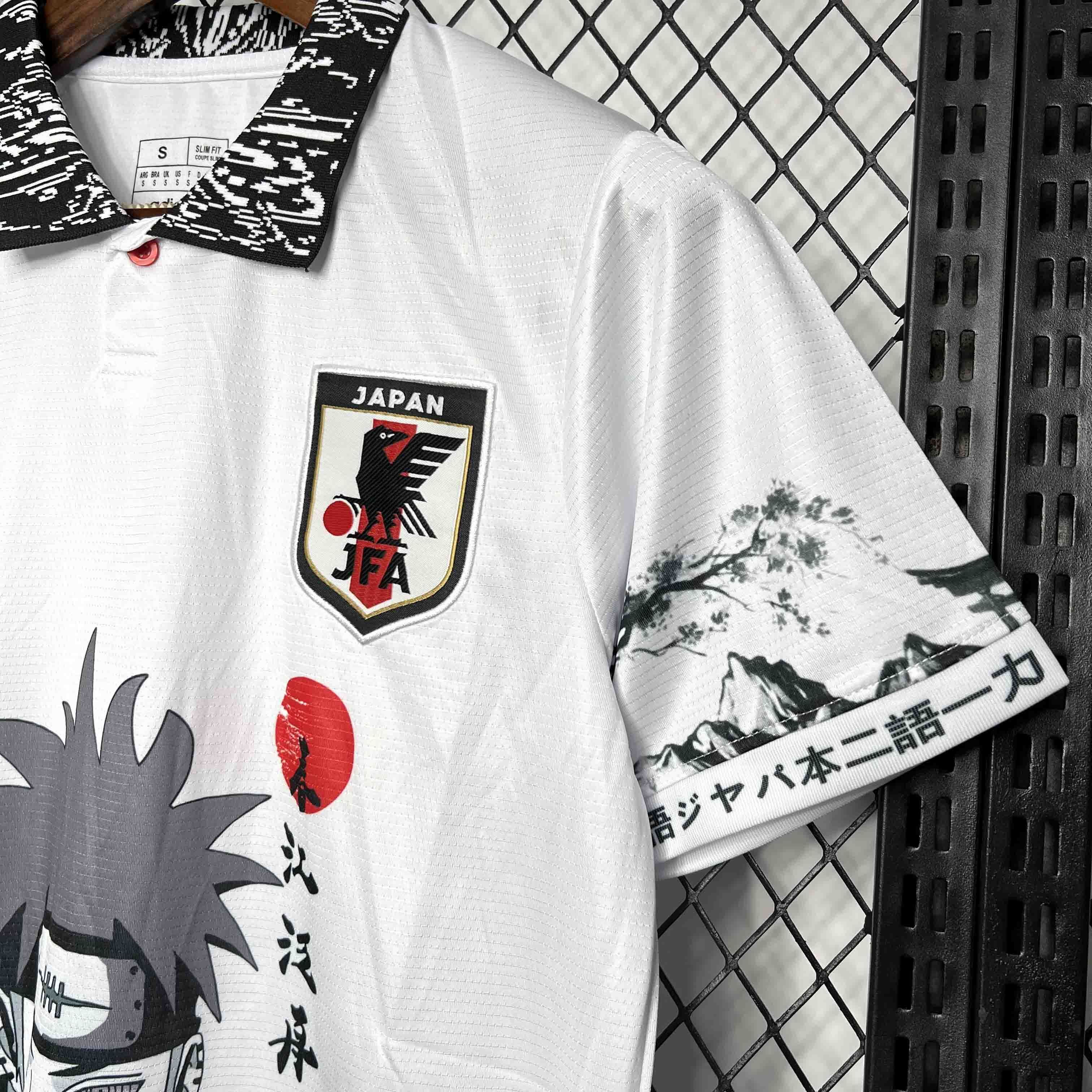 2024 Japan Naruto Akatsuki Anime White Special Edition Soccer Uniform AAAAJersey Dropshiping Yu 4