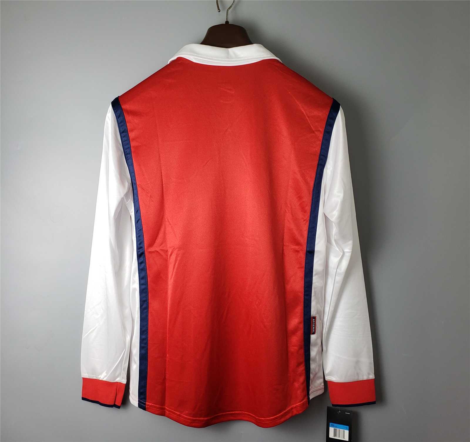98-99 Arsenal home long sleeve 7